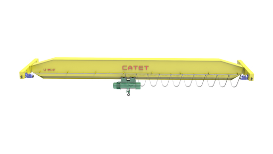 Versatile Overhead Crane with 1-10t Capacity and 6-30m Lifting Height for Various Applications